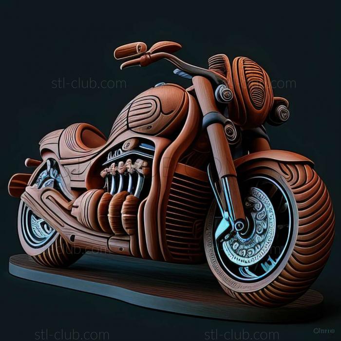 3D model Triumph Rocket III Touring (STL)